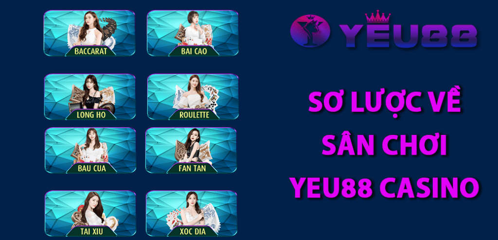 Yeu88 Casino - Sân chơi đẳng cấp Châu á